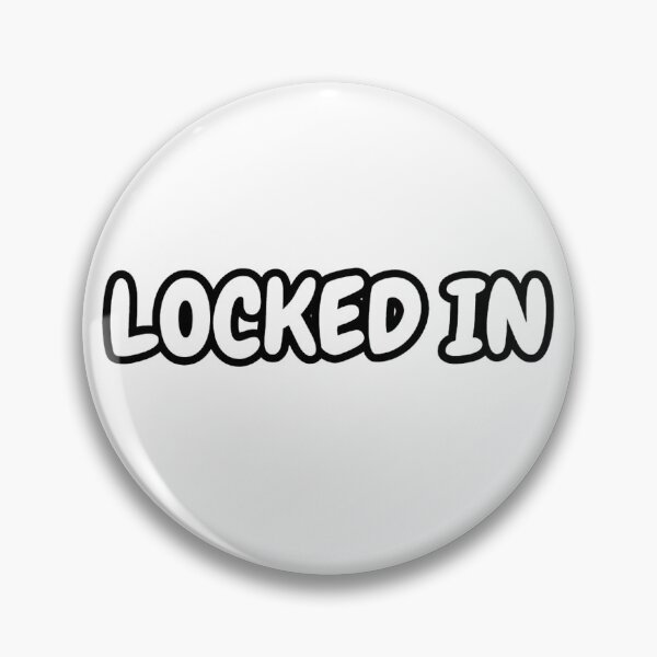Item preview, Locked In text font designed and sold by BurningGrass_.
