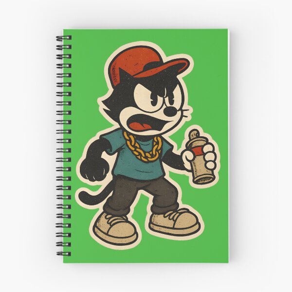 Item preview, FELIX CAT STREET ARTIST VINTAGE designed and sold by infinitearte.