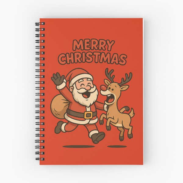 Item preview, Santa Claus Happy with Rudolph designed and sold by Arte Cartoon From TagTeam Group.