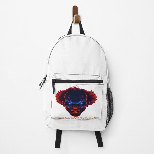 Item preview, GlowAI Clown – Neon Evil Smile Horror Art designed and sold by GlowAIDesigns.
