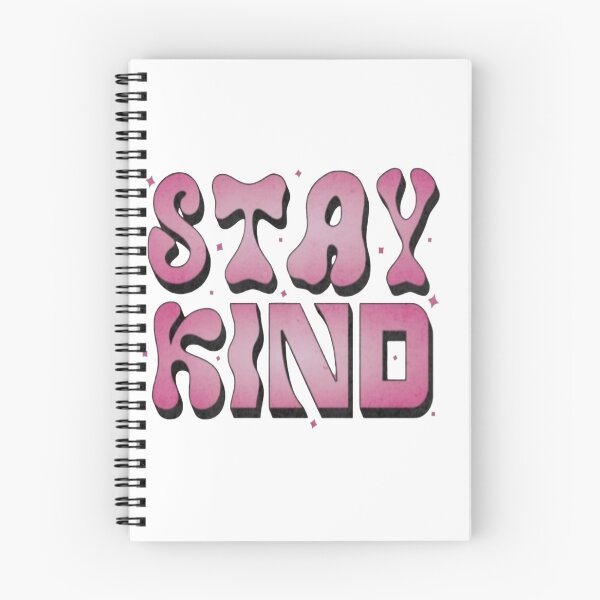 Item preview, "Stay Kind Retro Pink". "Positive Vibes". designed and sold by ZyVoAli.