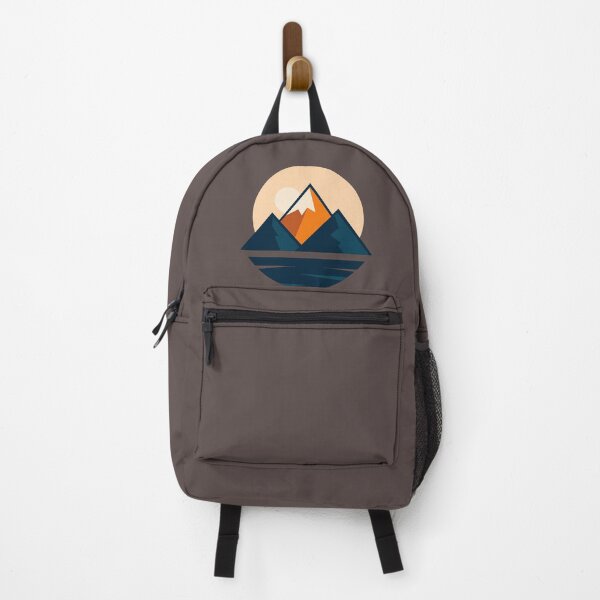 Item preview, Minimalist Mountain Sunset – Geometric Nature Art Design designed and sold by Even1990.