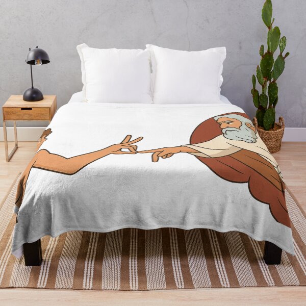 Item preview, 6-7 Meme – Creation of Adam Six Seven Cartoon designed and sold by JMKPrintPress.