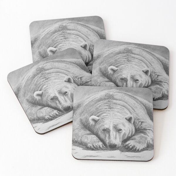 Item preview, The Charcoal Polar Bear designed and sold by WillConlon.
