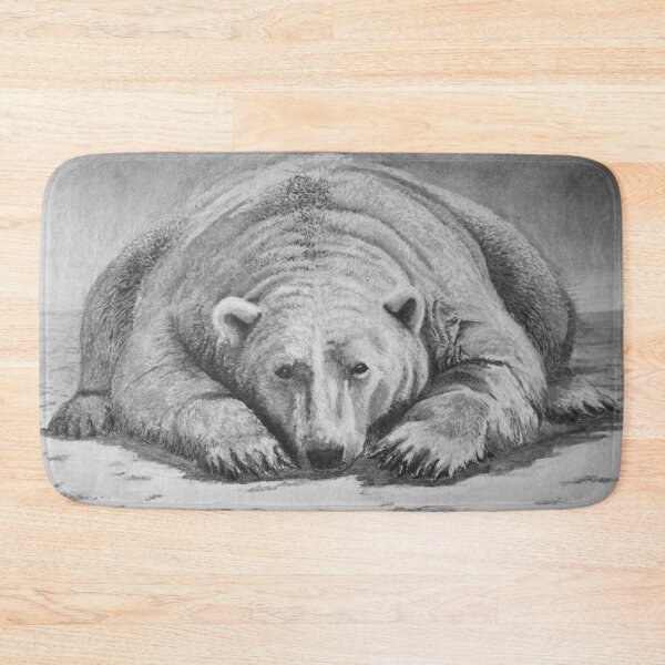 Item preview, The Charcoal Polar Bear designed and sold by WillConlon.