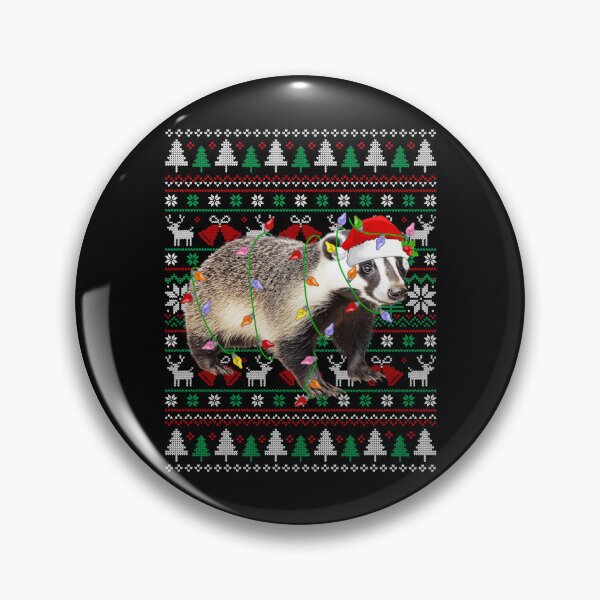 Item preview, xmas badger designed and sold by Barnabycunningh.