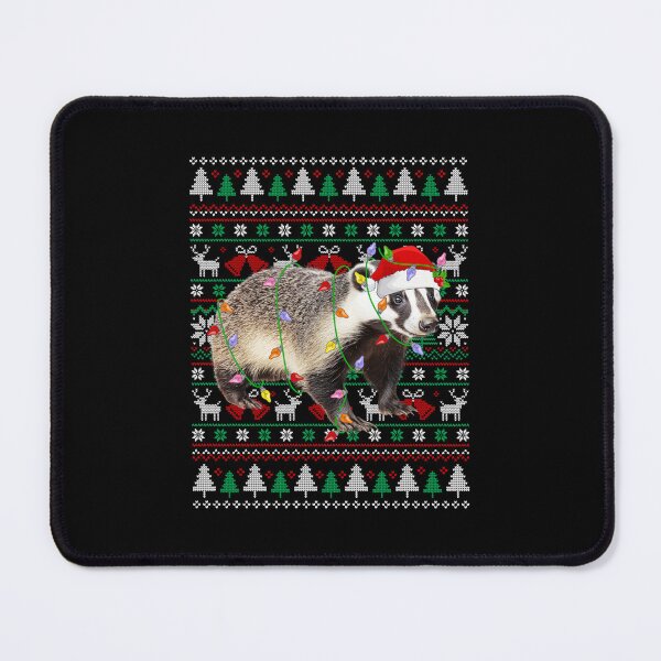 Item preview, xmas badger designed and sold by Barnabycunningh.