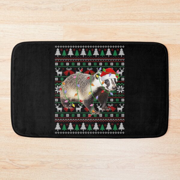 Item preview, xmas badger designed and sold by Barnabycunningh.