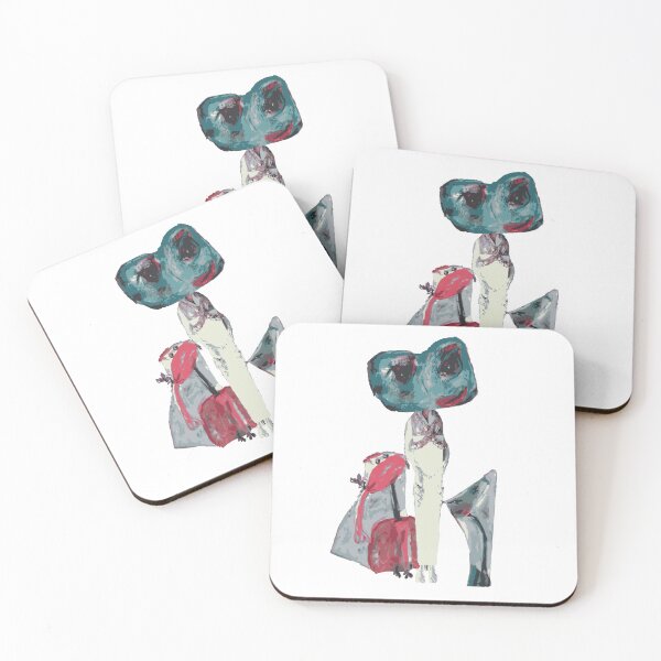 Item preview, Art Print & More: The Three Graces – Figurative Abstraction in Delicate Colors | Annette Kunow designed and sold by KunowArtShop.