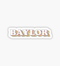 Groovy Baylor Sticker