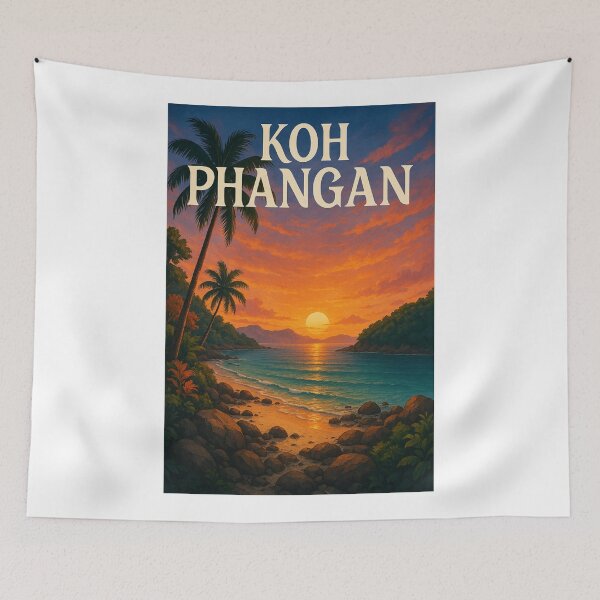 Item preview, Koh Phangan Rocky Sunset Beach, Gulf of Thailand designed and sold by Aryabek.
