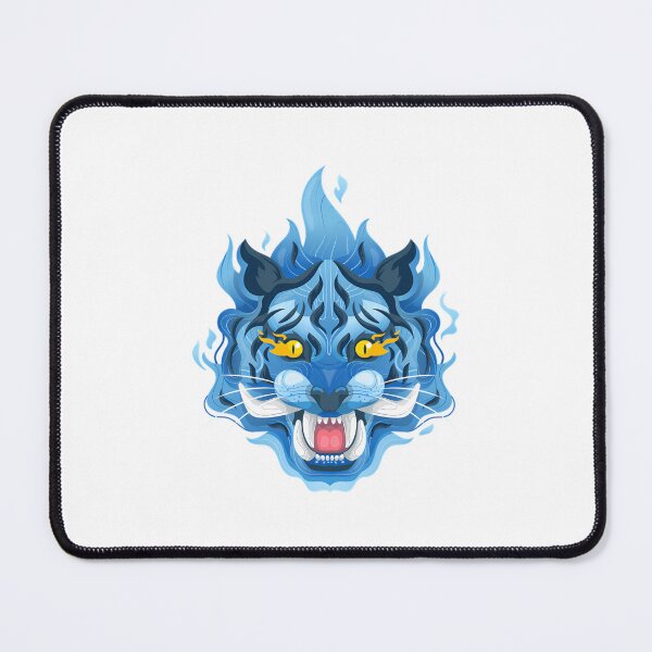 Item preview, Blue Flame Tiger designed and sold by CrystalGym.