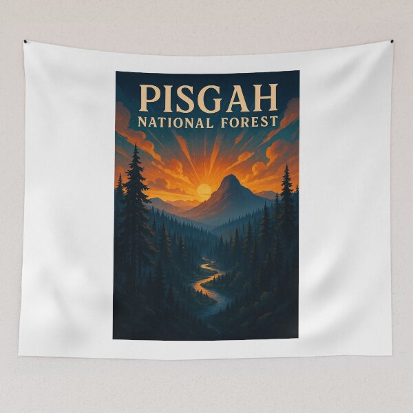 Item preview, Pisgah National Forest Sunset, North Carolina USA designed and sold by Aryabek.