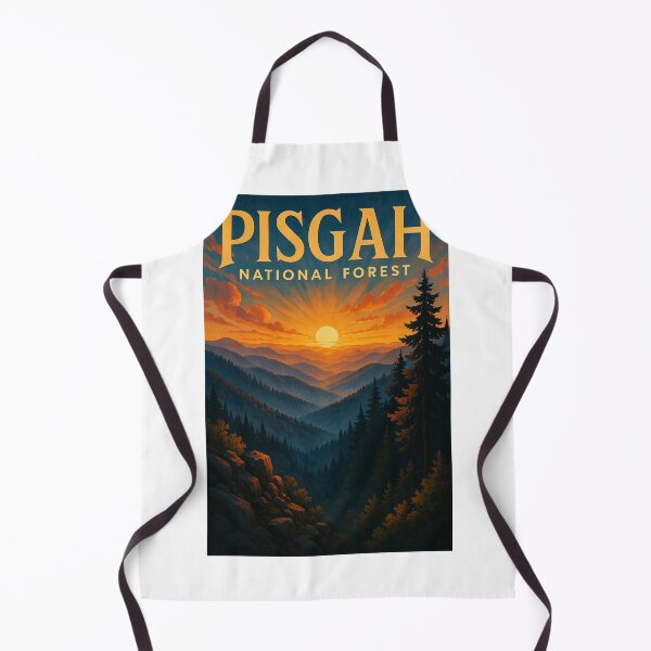 Item preview, Sunset Over Pisgah National Forest, Blue Ridge Mountains designed and sold by Aryabek.