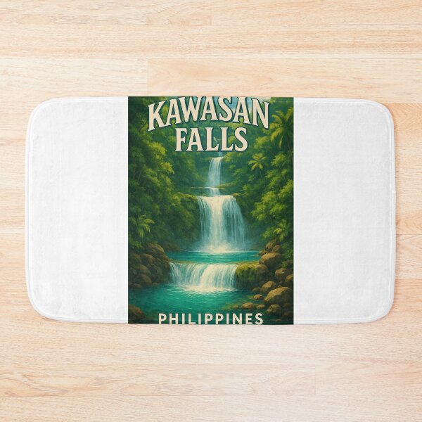 Item preview, Kawasan Falls in Lush Jungle, Cebu Philippines designed and sold by Aryabek.
