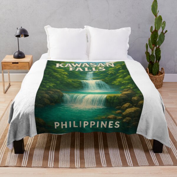 Item preview, Kawasan Falls in Lush Jungle, Cebu Philippines designed and sold by Aryabek.