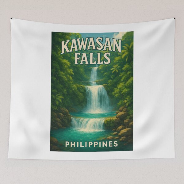 Item preview, Kawasan Falls in Lush Jungle, Cebu Philippines designed and sold by Aryabek.