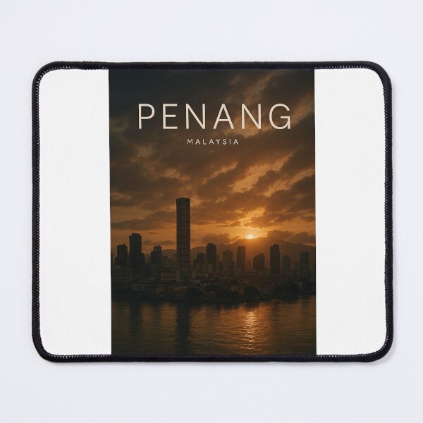 Item preview, Sunset Skyline of George Town, Penang Malaysia designed and sold by Aryabek.