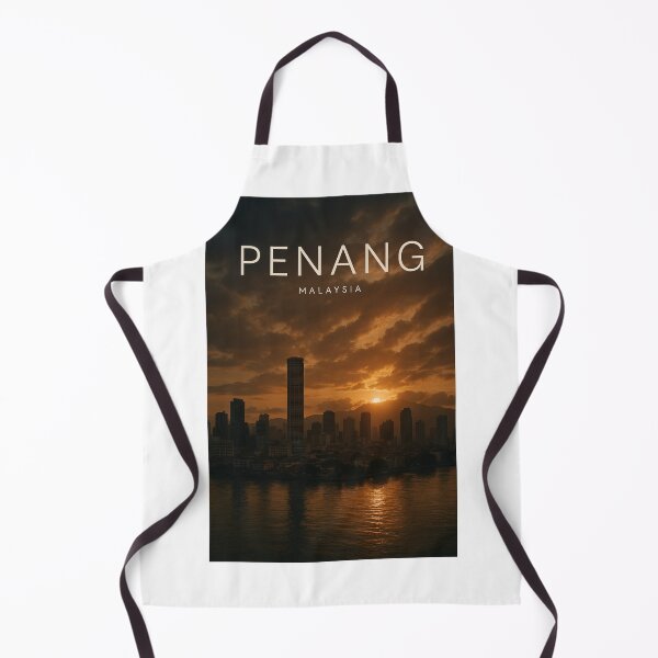 Item preview, Sunset Skyline of George Town, Penang Malaysia designed and sold by Aryabek.