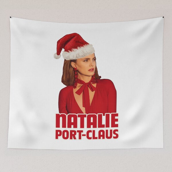 Item preview, Natalie Port-Claus - Funny Celeb Christmas designed and sold by Vicky021.