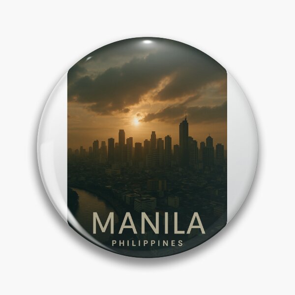 Item preview, Sunset Over Manila Skyline, Philippines designed and sold by Aryabek.