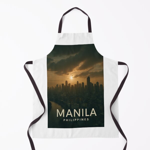 Item preview, Sunset Over Manila Skyline, Philippines designed and sold by Aryabek.