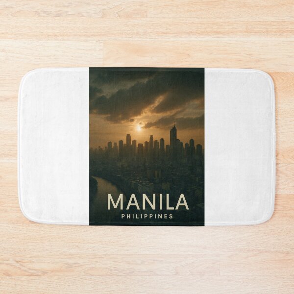 Item preview, Sunset Over Manila Skyline, Philippines designed and sold by Aryabek.