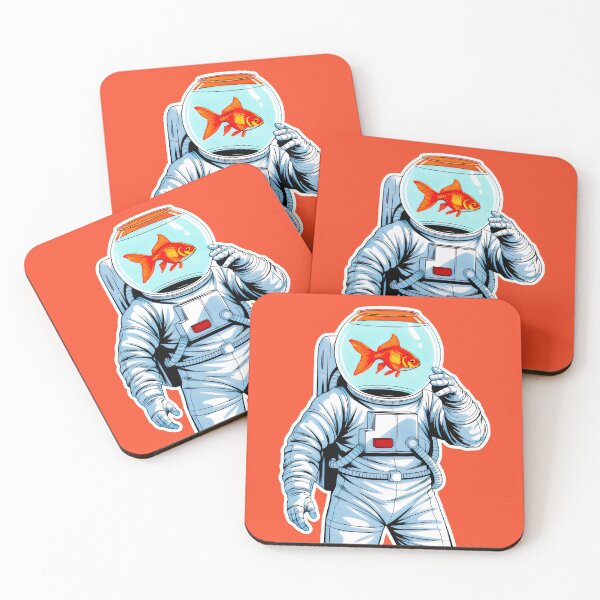 Item preview, Dreaming Astronaut with Goldfish Mind designed and sold by SplashTastic.