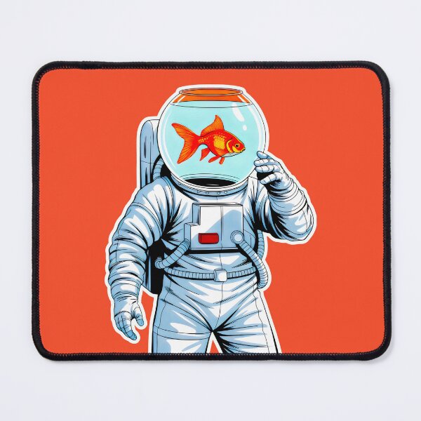 Item preview, Dreaming Astronaut with Goldfish Mind designed and sold by SplashTastic.