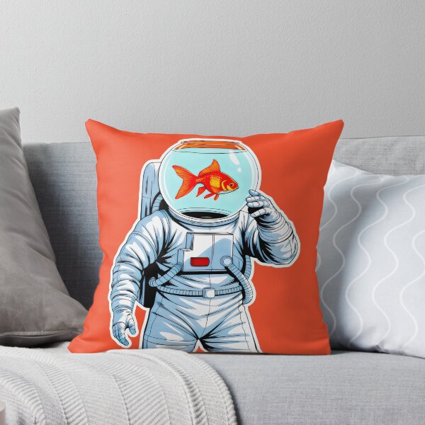 Item preview, Dreaming Astronaut with Goldfish Mind designed and sold by SplashTastic.