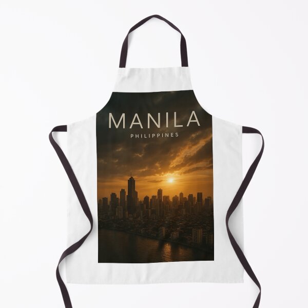 Item preview, Golden Hour Across Manila Skyline, Philippines designed and sold by Aryabek.