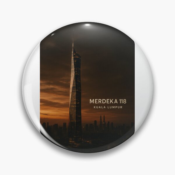 Item preview, Merdeka 118 Tower at Sunset, Kuala Lumpur Malaysia designed and sold by Aryabek.