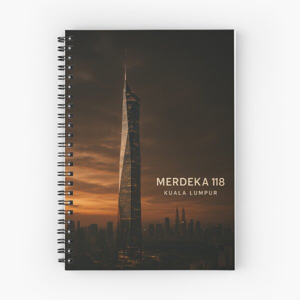 Item preview, Merdeka 118 Tower at Sunset, Kuala Lumpur Malaysia designed and sold by Aryabek.
