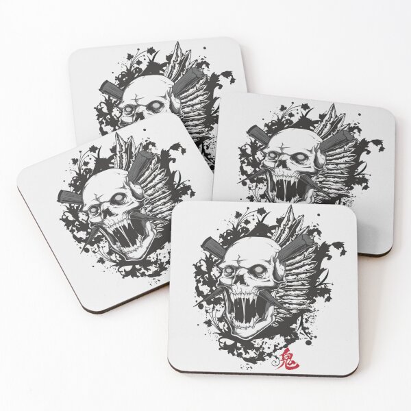 Item preview, Oni Skull designed and sold by JRGraphicPulse.
