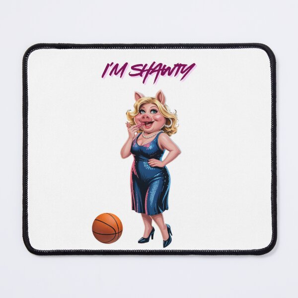 Item preview, I’m Shawty – Basketball Diva Pig designed and sold by AndrewYoko.