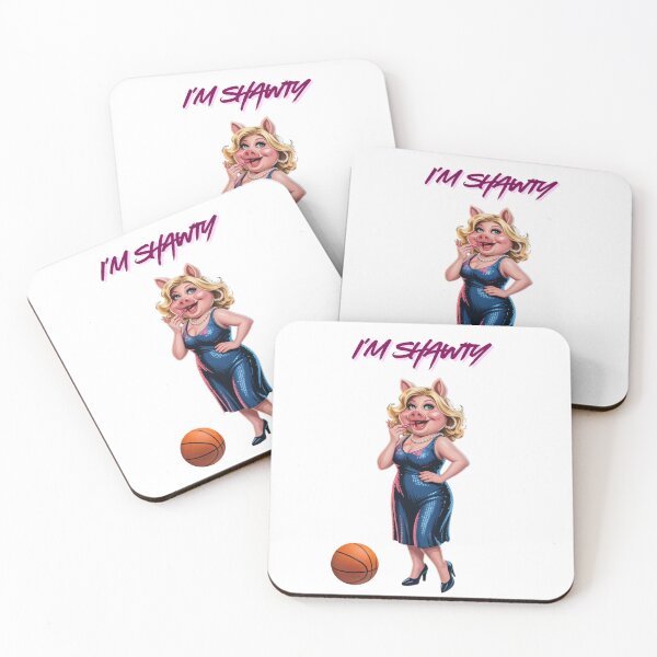 Item preview, I’m Shawty – Basketball Diva Pig designed and sold by AndrewYoko.