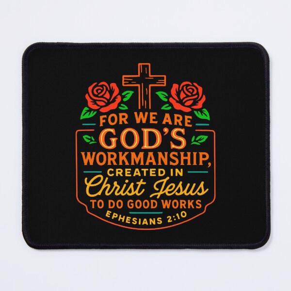 Item preview, Ephesians 2:10 For We Are God’s Workmanship designed and sold by plushism.