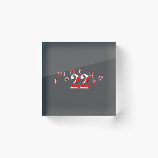 Item preview, Twenty To Twenty Two Wordplay Typography designed and sold by 4rpixs.