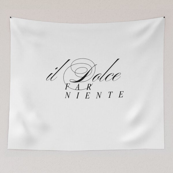 Item preview, Dolce far niente designed and sold by LaughandLaugh.