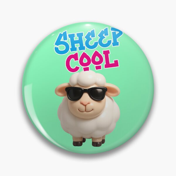 Artikelvorschau, Sheep cool, lustiger Spruch entworfen und verkauft von Mauswohn.