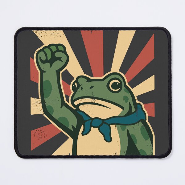 Item preview, frog resist Retro Revolutionary designed and sold by CamaleonDesigns.