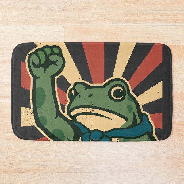 Item preview, frog resist Retro Revolutionary designed and sold by CamaleonDesigns.