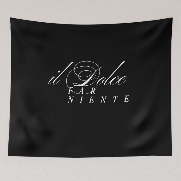 Item preview, Dolce far niente designed and sold by LaughandLaugh.
