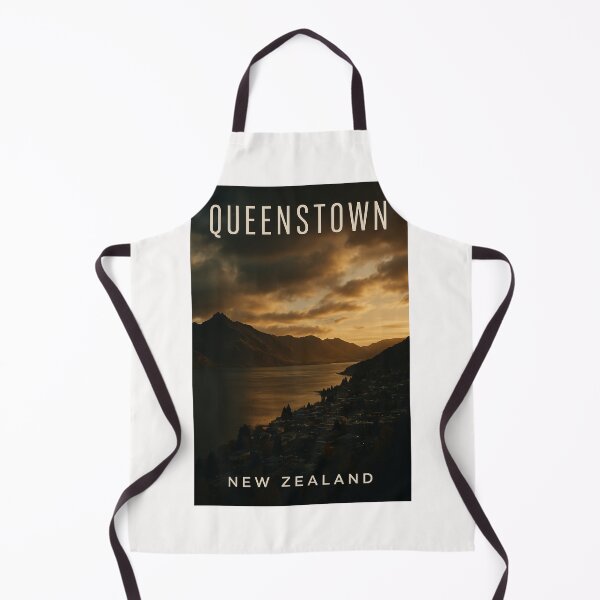 Item preview, Queenstown and Lake Wakatipu at Sunset, New Zealand designed and sold by Places On Earth.
