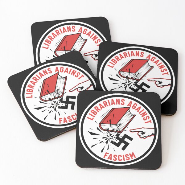 Item preview, Librarians Against Fascism Read Resist Educate Empower Freedom 86 47 the right wing designed and sold by SkeletonsDanger.