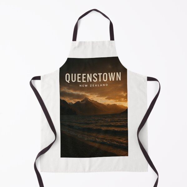 Item preview, Golden Sunset on Lake Wakatipu, Queenstown New Zealand designed and sold by Places On Earth.