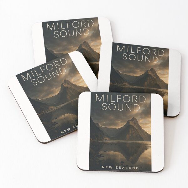 Item preview, Mitre Peak Reflected in Milford Sound, New Zealand designed and sold by Places On Earth.