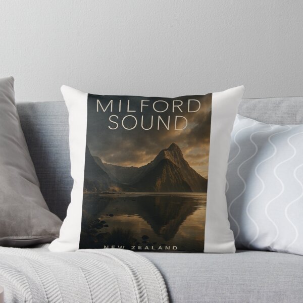 Item preview, Mitre Peak Reflected in Milford Sound, New Zealand designed and sold by Places On Earth.
