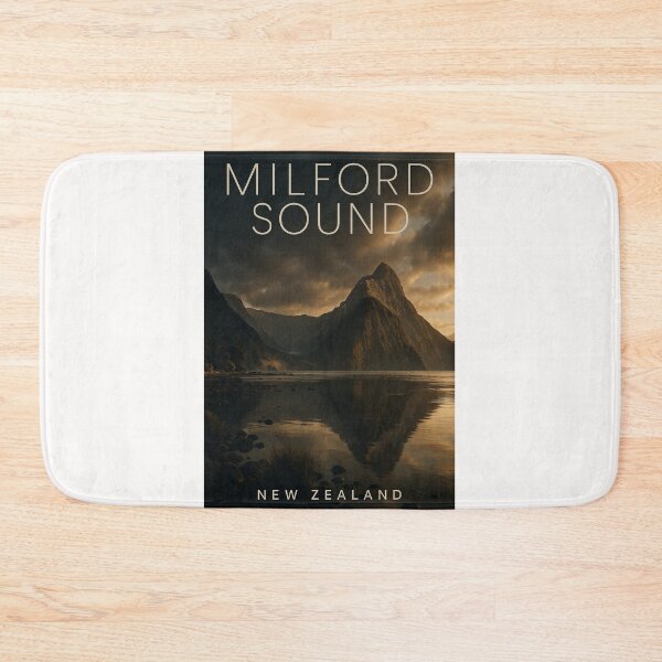 Item preview, Mitre Peak Reflected in Milford Sound, New Zealand designed and sold by Places On Earth.