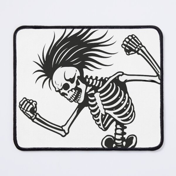 Item preview, Headbanging Skeleton – Rock with Death designed and sold by EnigmaWitch.